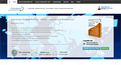 Desktop Screenshot of outlookmacdatabaserecovery.com